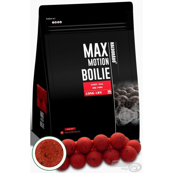 Haldorado Max Motion Boilie Long Life 16mm Big Fish Boilie 800gr