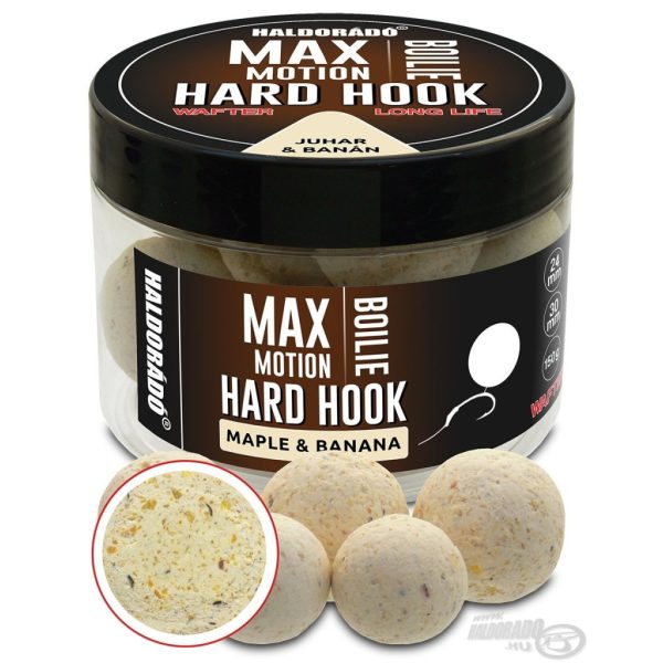 Haldorádó Max Motion Boilie Hard Hook Wafter 24, 30mm Maple-Banana Bait 150gr