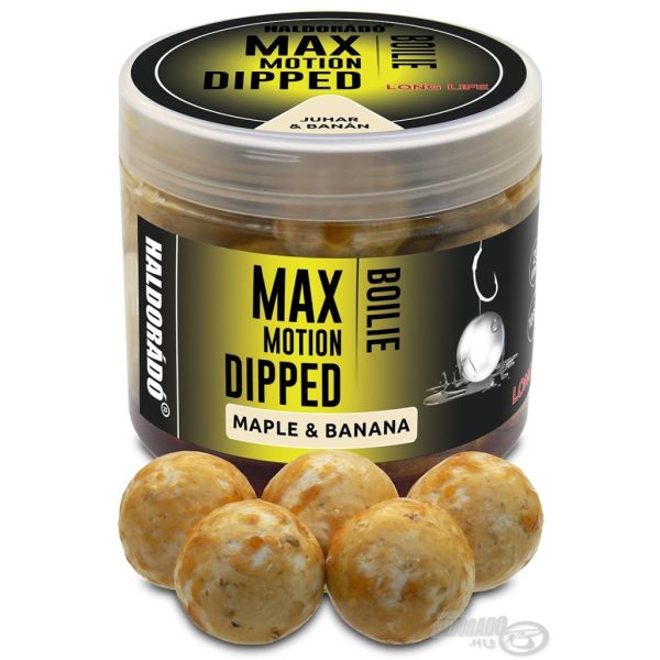 Haldorádó Max Motion Boilie Dipped 20mm Maple-Banana Bait Boilie 100gr