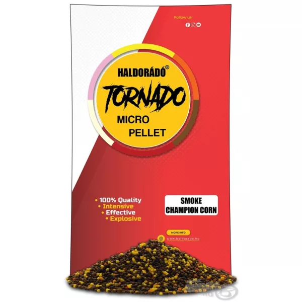 Haldorádó Tornado Smoke Micro Pellet Champion Corn 400gr