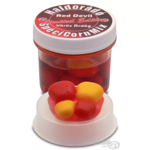 Haldorádó SpéciCorn Mix Limited Edition Red Devil 16pcs/tub 10-15mm rubber corn