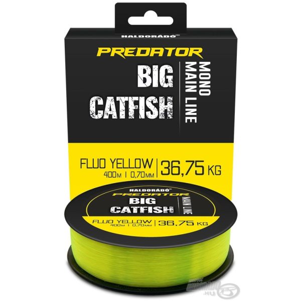 Haldorádó Predator Catfish Line Mono Fluo Yellow 0,70mm 400m Monofilament Mainline