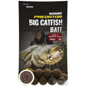   Haldorádó Catfish Bait Boilie 24+ Liver-Monster Crab Catfish Boilie 1kg
