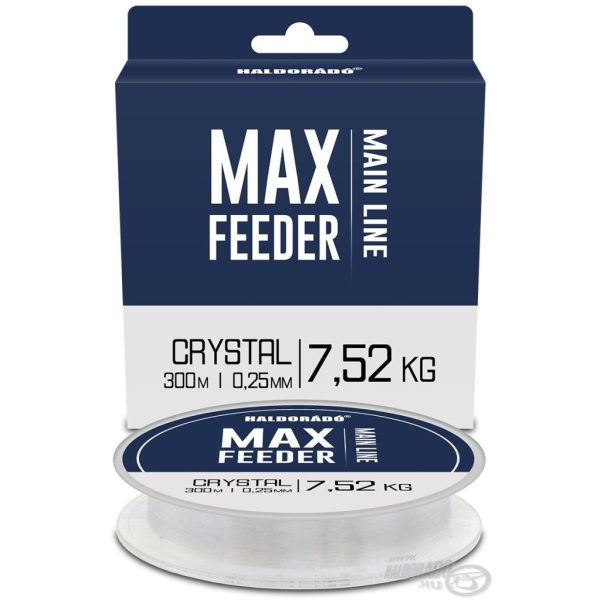 Haldorádó Max Feeder Crystal 0,25mm 300m Monofilament Mainline
