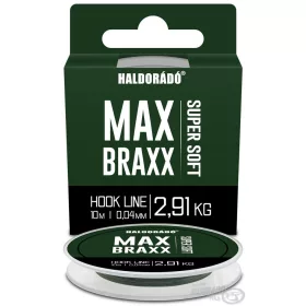   Haldorádó Max Braxx Super Soft Hook Line 0.04mm 10m Braided Leader Line
