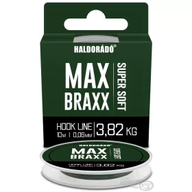   Haldorádó Max Braxx Super Soft Hook Line 0.06mm 10m Braided Leader Line
