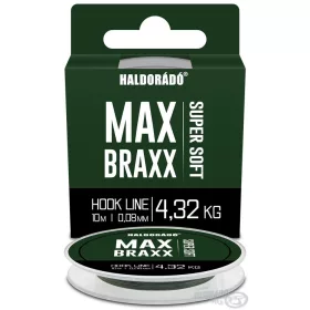   Haldorádó Max Braxx Super Soft Hook Line 0.08mm 10m Braided Leader Line