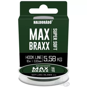   Haldorádó Max Braxx Super Soft Hook Line 0.10mm 10m Braided Leader Line