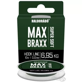  Haldorádó Max Braxx Super Soft Hook Line 0.12mm 10m Braided Leader Line