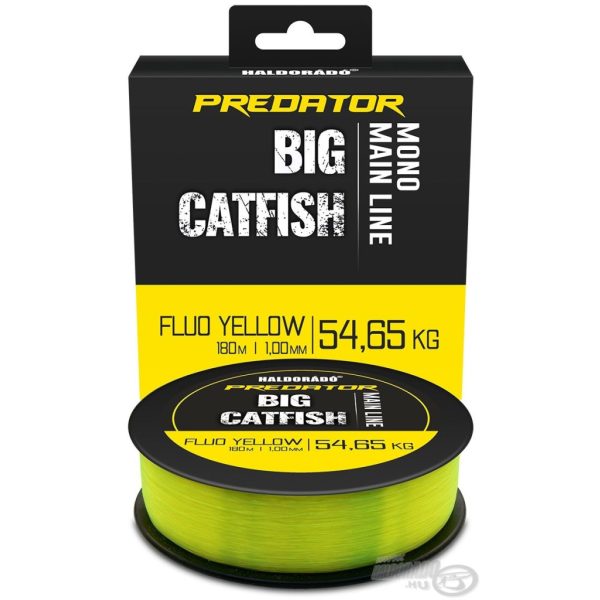 Haldorádó Predator Catfish Line Mono Fluo Yellow 1,00mm 180m Monofilament Mainline