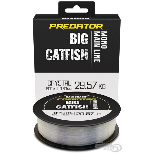 Haldorádó Predator Catfish Line Mono Crystal 0.60mm 500m Monofilament Main Line