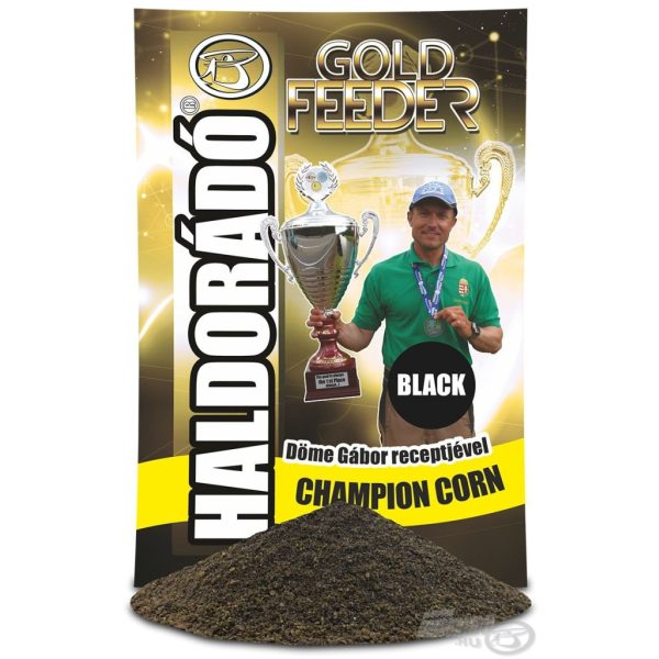 Haldorádó Gold Feeder Champion Corn Black Feeder 1kg
