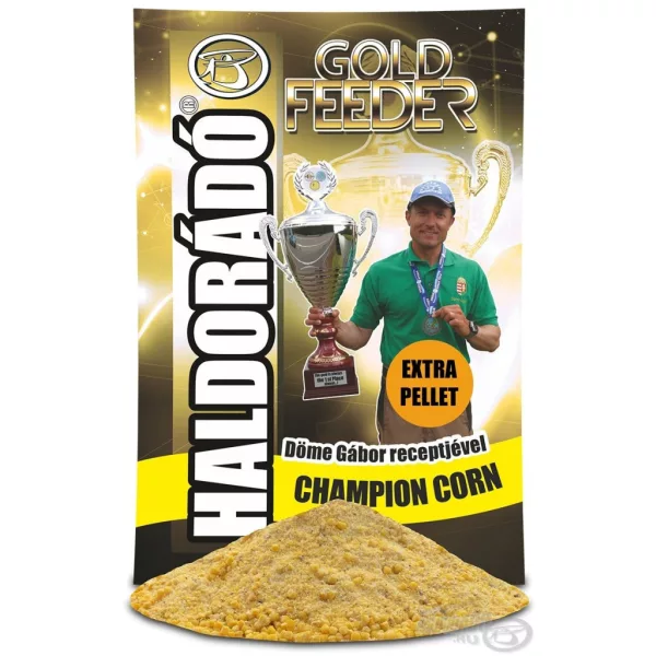 Haldorádó Gold Feeder Champion Corn Extra Pellet Groundbait 1kg