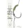 Haldorádó Soft Pop Up Hair Rigs 8 Eyed, Barbed Pre-Tied Boilie Hook 2pcs