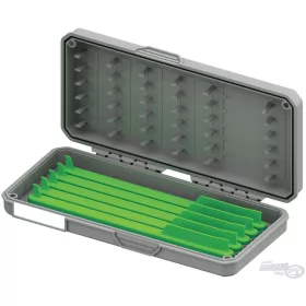   Haldorádó MF Rig Board Box Ladders Method Feeder Rig Storage Box with Magnetic Ladders 18,6x9,1x2,8cm