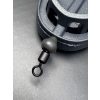 Haldorádó Tungsten Swivel Beads Small Tungsten Terminal Tackle Stopper Rubber Adapter 5pcs