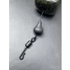 Haldorádó Tungsten Swivel Beads Large Tungsten Terminal Tackle Stopper Rubber Adapter 5pcs