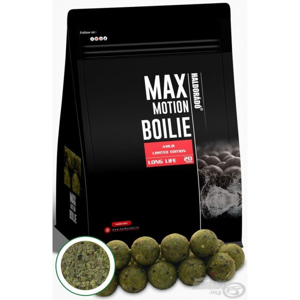 Haldorádó Max Motion Boilie Long Life 20mm Limited Edition Amur Feeding Boilie 800gr