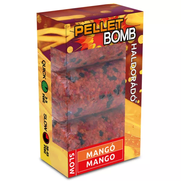 Haldorádó Pellet Bomb Slow Mango Pellet 3pcs
