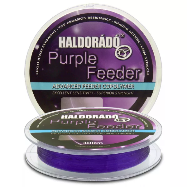 Haldorádó Purple Feeder 0,18mm 300m Monofilament main line - Purple