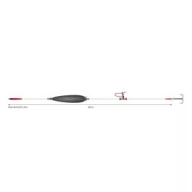 Mikado Catfish 200cm 3/0 Monofil Leader Line