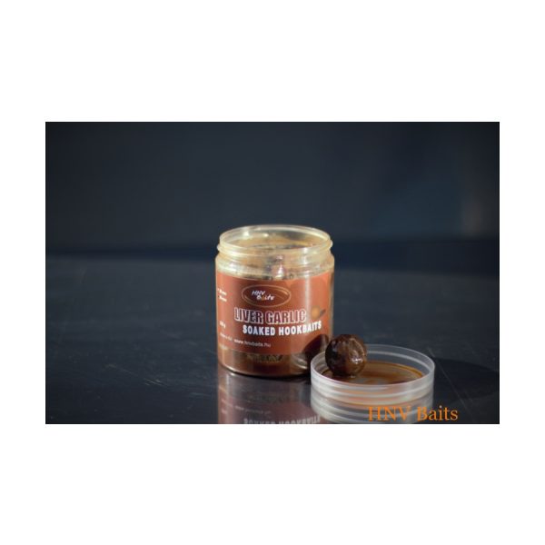HNV Baits Liver Garlic 24mm Pre-soaked Hookbait 220gr