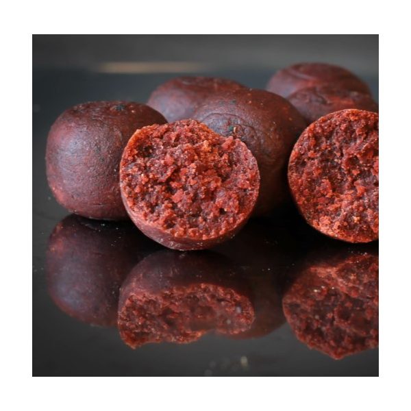 HNV Baits Red Spicy Squid Soluble Big Balls Hookbaits 30mm Old style Hookbaits 165gr