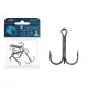 Mikado Sensual Treble 1/0 Eyed Barbed Treble Predator Hook 5pcs