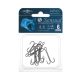 Mikado Sensual Double 1 Ear Bearded Bearded Double Tip Predator Fish Hook 8pcs