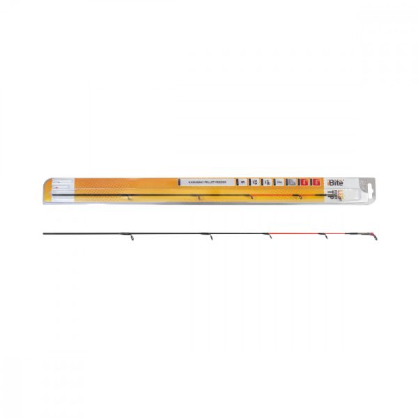 Ibite Feeder Tip Benzar Method Feeder 3Oz Diameter: 3,8 Mm Carbon Red + Red Led
