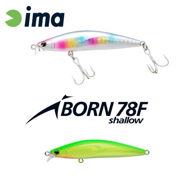 Ima iBorn 78F Shallow 7.8cm 8.5gr 016 Rich Melon Wobbler