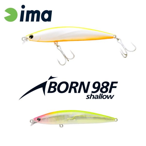Ima iBorn 98F Shallow 9.8cm 13gr 009 Buns Master Wobbler