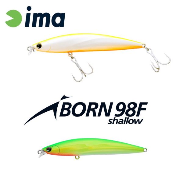 Ima iBorn 98F Shallow 9.8cm 13gr 018 Rich Melon Wobbler