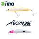 Ima iBorn 98F Shallow 9.8cm 13gr 020 PH Pearl Dot Wobbler