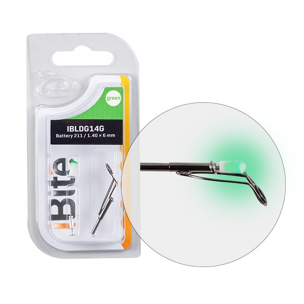 Ibite Feeder Guide Kit 211 Battery + Green Led + Guide 1.8X2.4-6Mm