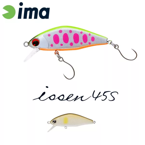 Ima Issen 45S 4.5cm 3.7gr 117 Pearl Ayu Wobbler