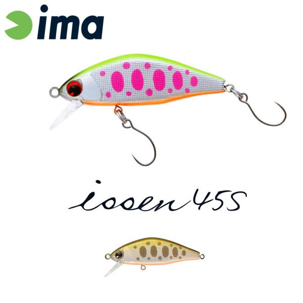 Ima Issen 45S 4.5cm 3.7gr 120 Pearl Yamame Trout Wobbler