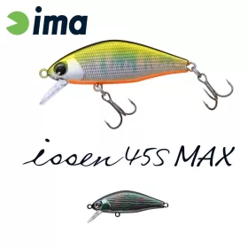 Ima Issen 45S MAX 4.5cm 4gr 013 Titanium Black Wobbler