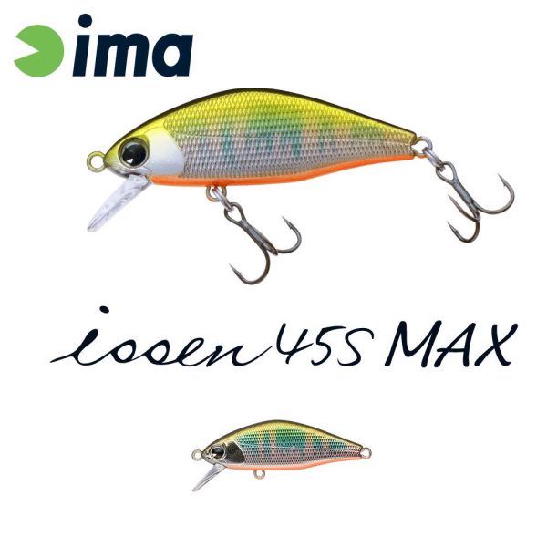 Ima Issen 45S MAX 4.5cm 4gr 014 Oikawa Orange Berry Wobbler