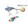 Major Craft Jigpara Spin 3,9cm 12gr #034 Cotton Candy Artificial lure