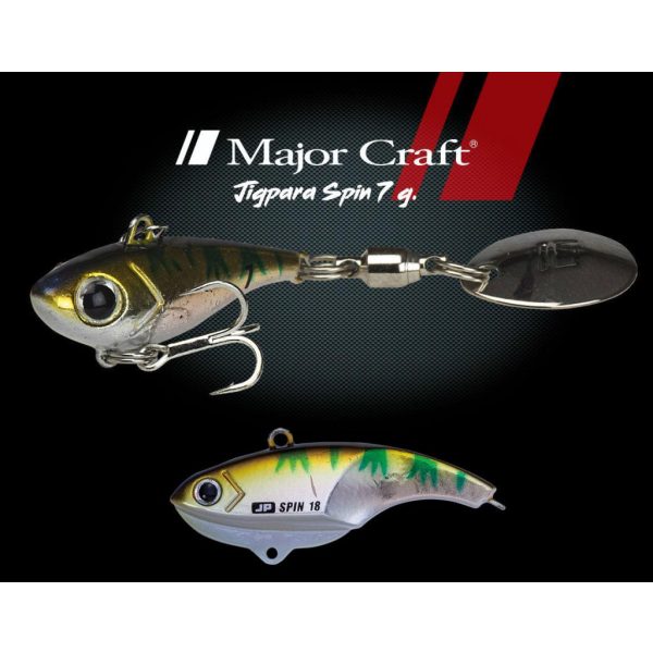 Major Craft Jigpara Spin FW 2,7cm 7gr #001 Oikawa artificial bait
