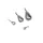 Ottó bácsi Jig rig pear-shaped, 6 g natural (5 pcs/pack)