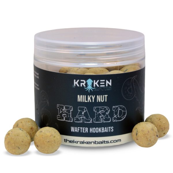The Kraken Baits Milky Nut Hard Coconut-Milk 20mm Wafter 100gr