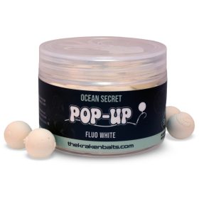   The Kraken Baits Ocean Secret Fluo White Fish-Mussel 15mm Pop Up 50gr