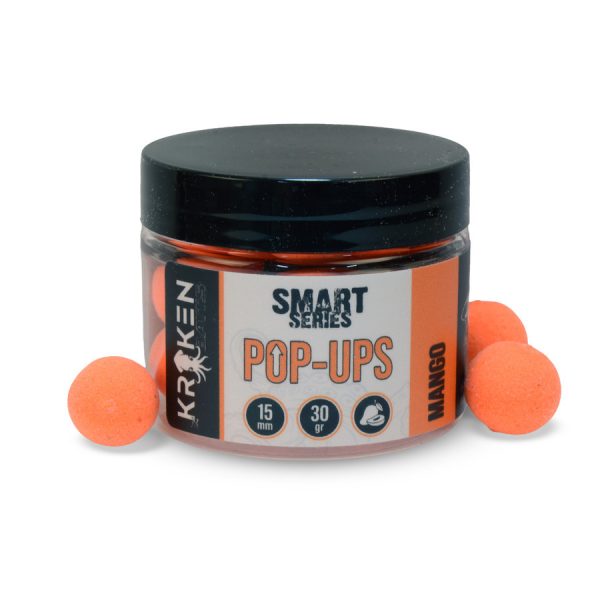 The Kraken Baits Smart Series Fluo Orange Crazy Mango 12mm Pop Up 30gr