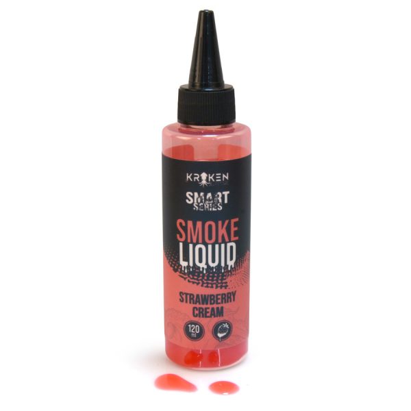 The Kraken Baits Smart Series Strawberry Cream Smoke Liquid Aroma 120ml