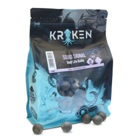   The Kraken Baits Squid Signal Shelf Life Squid 16mm Boilie 900gr