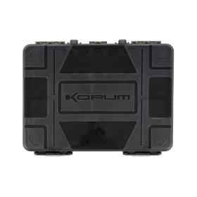   Korum Slim Blox Tackle Box with 5pcs Baiting Needles and Scissors