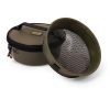 Korum EVA Solid Groundbait Bowl & Riddle Groundbait Sieve and Bowl