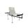 Korum Any Chair Two Rod Arm & Rests Telescopic Feeder Arm XS